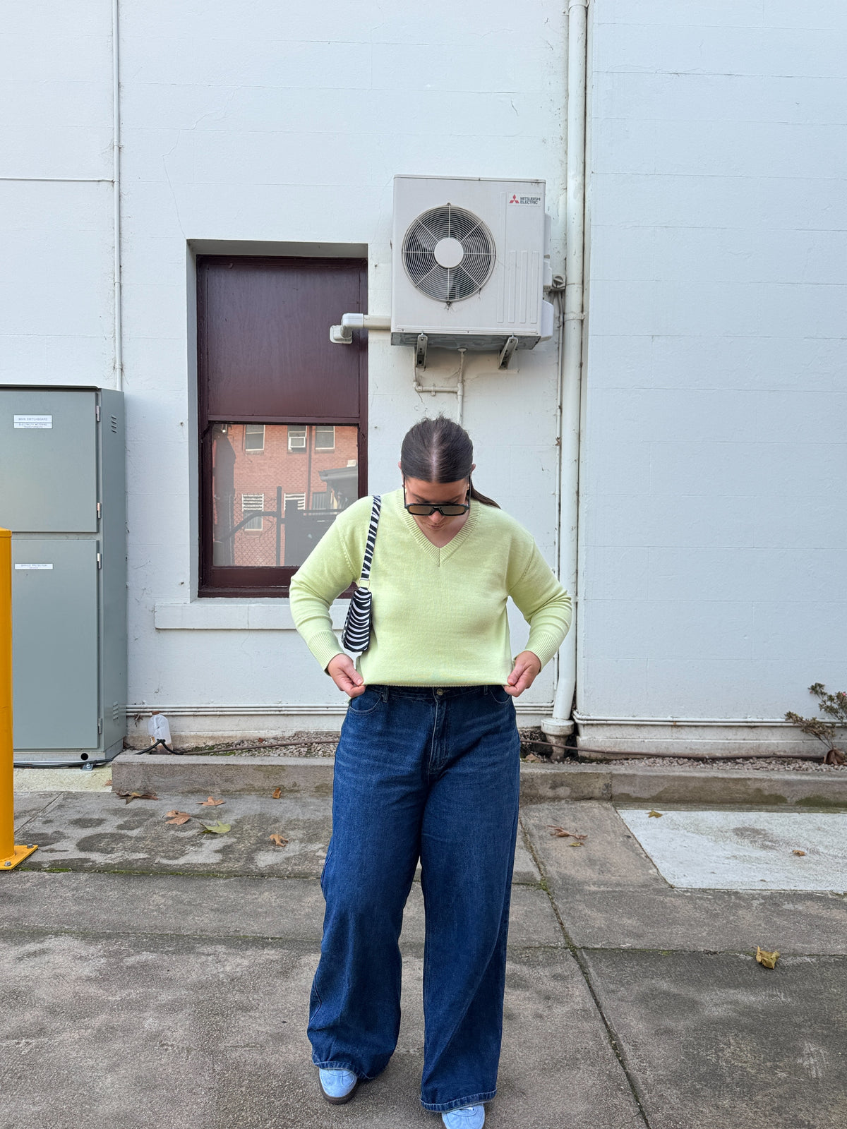 BENNi KNIT — in pistachio