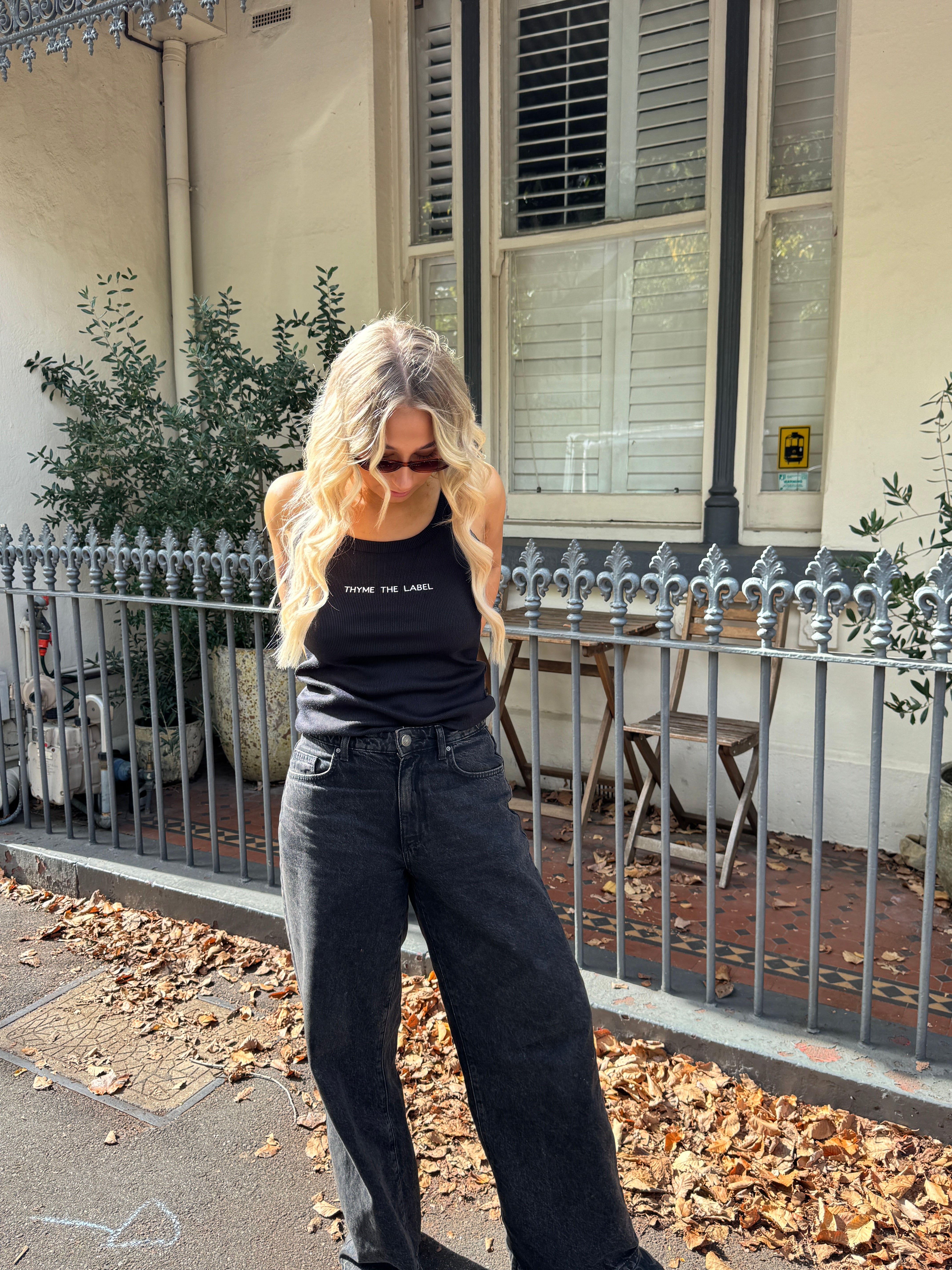 Muse Tank (Black) – T H Y M E