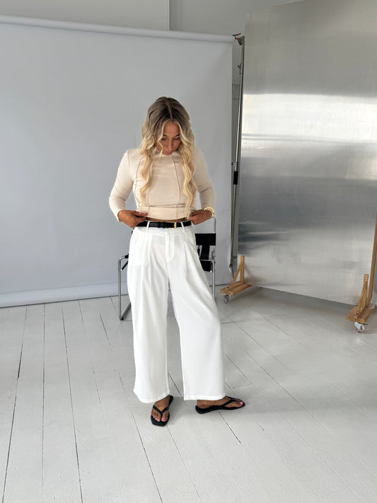 Sienna Long Sleeve (Beige)