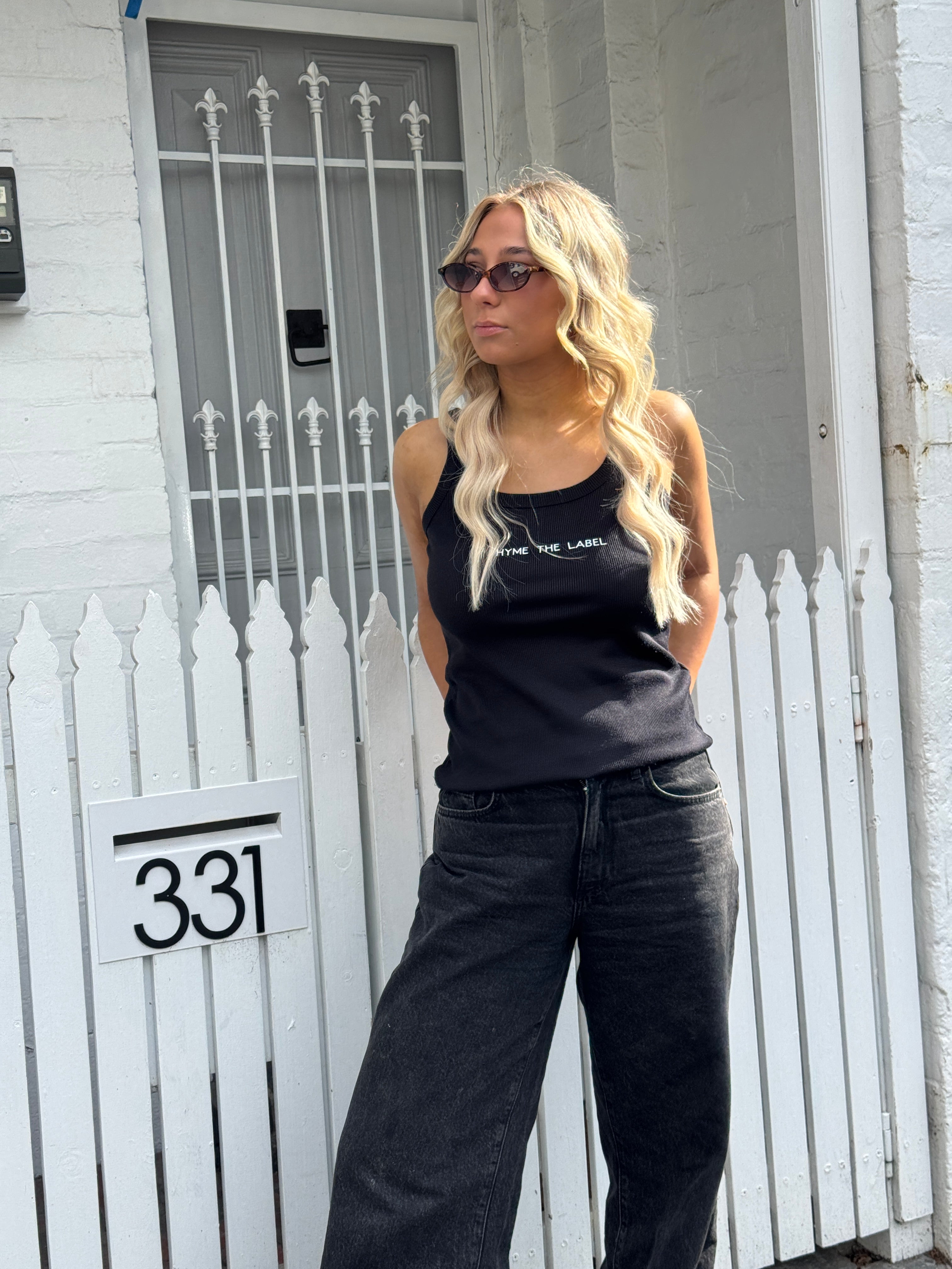 Muse Tank (Black) – T H Y M E